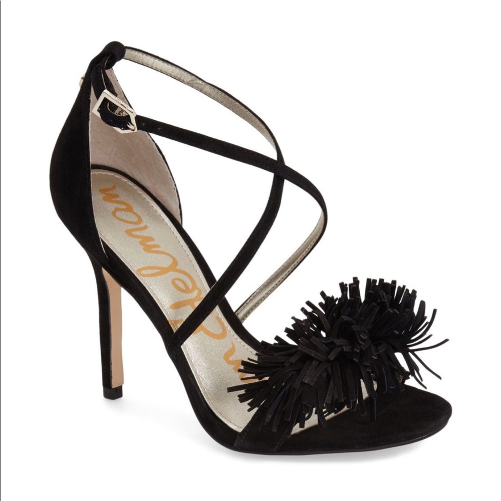 Sam Edelman Fringe Heel Sandals